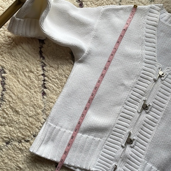Vintage Chico’s White Knit Cardigan Sweater Size 3 (Size XL) - Picture 6 of 7